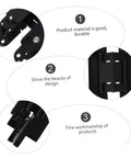 Invisible Door Hinge 180 Degree Swing for Concealed Doors and Cabinets with Three Dimensional Adjustable Alignment, focus on design and material quality.
