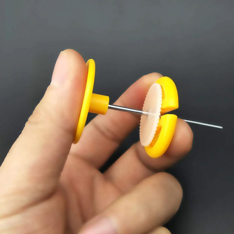Hand assembling component from DIY Friendly Rectangular Mini Electric Motor Kit 1.5 to 3V 24000 RPM DC Motor with 84 Plastic Gears