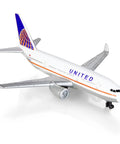 1/400 Diecast United Airlines Airplane Model For Collectors And Display Dope Realistic Miniature Jet With Durable Metal And Plastic Build