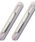 2 Pack 2 in 1 Automatic Needle Threaders and Seam Ripper Set in Purple, Slim Portable Sewing Kit Essentials close-up view
