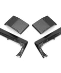 Cadillac Seville Front Bumper Filler 4 Pieces Black Plastic Fits 1980 1981 1982 1983 1984 1985 Restore Gap Repair Damaged Bumper And Achieve A Smooth Clean Look