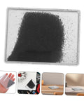 Magnetic Field Iron Powder Boxes For Science Experiments Visualize Field Lines Physics Teaching Tool with visible iron filings.