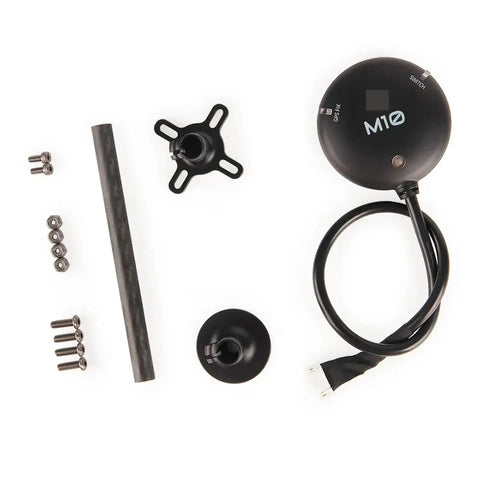 High Precision M10 GPS Module For FPV Drones With Concurrent GPS Galileo GLONASS BeiDou Support, 2 Meter CEP, components view