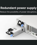 Redundant power supply module of Heavy Duty Built Like A Tank 12 Bay Rack Mount Nas Server for reliable performance.