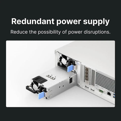 Redundant power supply module of Heavy Duty Built Like A Tank 12 Bay Rack Mount Nas Server for reliable performance.
