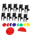 Woodworking Scribing Jig Set For Cabinets And Furniture Assembly Built With Pro Grade ABS Plastic For Precise Marking