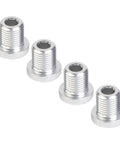 Four Pack M10 Bike Rear Derailleur Hanger Bolts Aluminum Alloy Tail Hook Screws Replacement Hardware Set For Road Hangers And Chain Tensioners