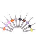 Carbide PCB Drill Bit Set Spiral Flute 0.3mm To 1.2mm For Dremel CNC Engraving PCBs Jewelry Stone Glass Etching Pro Grade