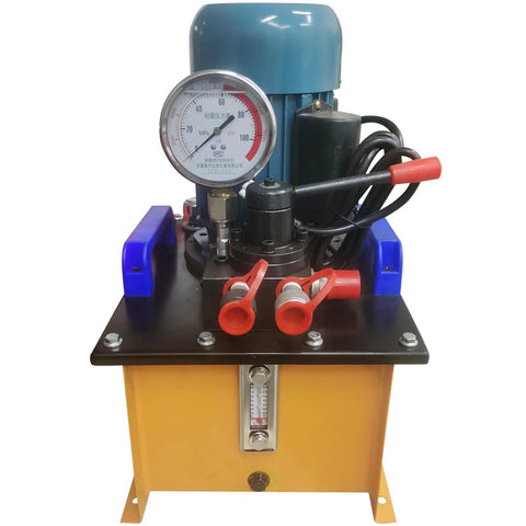 Intersumai 150 Ton Hydraulic Track Pin Press Machine For Heavy Equipment with pure copper motor and pressure gauge.