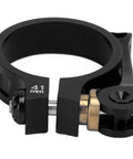 Vistreck 41mm Quick Release Bike Seat Post Clamp With Lightweight CNC Aluminum Alloy Collar For Folding Bikes showing a close-up detail of the clamp design.