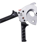 Ratchet Cable Wire Cutter For Cu And Al Wires Up To 300mm2, 9.4 Inch tool with steel blades, easy one hand operation visible.