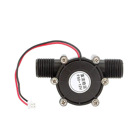 12V Micro Hydroelectric Generator For Home Use, Portable Water Turbine Power Generator, 10W Output, Flow Charger, black unit