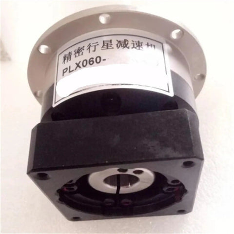 Beefy PLX090 Flange Output Planetary Gearbox Reducer for 86MM NEMA34 Motor, showcasing the compact design and precise flange mounting.