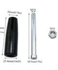 Dimensions of Beefed Up Heavy Duty Revolving Handle Set 2 Pack For Trailer Jacks And Lathe Cranks With M10 Threads Easy Grip