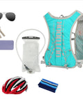 Hydration Backpack For Hiking And Trail Running 5L With Adjustable Straps Lightweight Water Vest With Multiple Pockets For Men And Women
