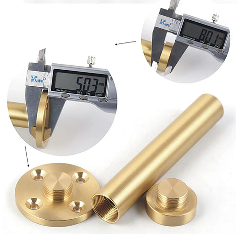 Modern Brass Furniture Legs With Brushed Copper Finish 120mm For Sofa Cabinet TV Stand Bar Rustproof Scratch Resistant And Easy To Clean