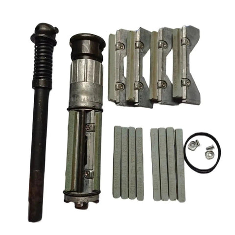 Premium Engine Cylinder Honing Kit For Family Rides Fits 48mm To 80mm With Durable H50 Head And Complete Toolset showing honing stones and shaft