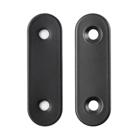 Rock Solid Heavy Duty Stainless Steel Black Corner Brace Plates For Furniture And Cabinet Reinforcement Woodworking Joints Pack Of 30 Tough Pro Grade Diy Fixes