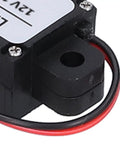 Compact 12V Mini Linear Actuator With No Fuss Operation Aluminum Tube Frame, close-up of 12V motor and wiring.