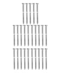 Self Tapping Hex Lag Screws, 304 Stainless Steel, Half Thread, A2-70 High Hardness, displayed in multiple sizes for carpentry and wood structures.