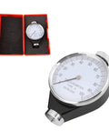 Pro Level Shore A Durometer Hardness Tester For Rubber Plastic And Tire Gauge in red case, measuring scale 0 to 100 HD.