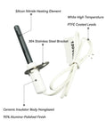Image showing 120V Silicon Nitride Hot Rod Ignitor Replacement For Silicon Carbide Igniters In Gas Fired Furnaces Water Heaters Boilers