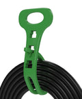 Heavy Duty 25 Foot Welder Extension Cord 250V 30A 10 AWG STW NEMA 6-50 With LED Indicator Copper Wire coiled with green handle