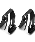 Sun Visor Clip Retainer Brackets Kit Two Pack For Toyota Crown Reiz Prado RAV4 Camry Interior Right And Left Roof Sun Shield Fix Buckle Replacement Set