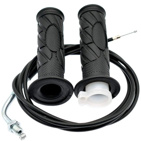 7/8 Inch Twist Throttle Kit With 75 Inch Cable And Metal Kill Switch For 33cc To 50cc Stand Up Scooters And Mini Bikes, Dope Grip Set For Smoother, Easier Rides