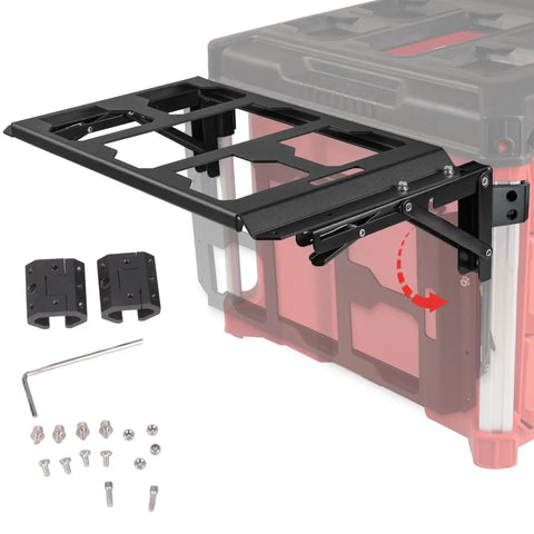 Heavy Duty Work Platform For Custom Toolboxes Built From High Strength Carbon Steel Truck Bed Storage With Protective Coating