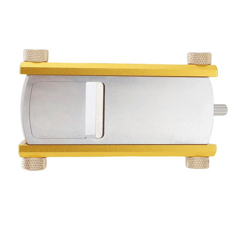Precision Low Angle Hand Plane For Woodworking Rock Solid Adjustable Thickness short body with durable carbon steel blade.