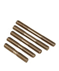 Top Shelf Grade 2 Titanium Double Ended Stud Bolts M6 And M8 Double Threaded Dowel Screws 10 Pack in various lengths.