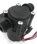 Portable Micro Hydro Generator 210mW Water Turbine Power Station DC 6V 1.4A Output Durable Nylon Fiberglass Build