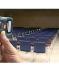 Pro Grade Laser Distance Meter With 262 Foot Range And Precision, Measures To 1/16 Inch used in auditorium for measurement