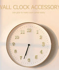 Easy Diy Clock Numeral Kit Three Sets Replacement Dial Numbers For Wall Clocks With Arabic Numerals Measuring 5.23 By 2.28 Inches In Black Silver And Gold For Quick Repair And Stylish Home Decor on white clock