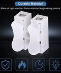 2 Pin Wire Connectors Set With 100 Pcs Spring Terminal Cable Clamps Quick Connectors For LED Strip Light Wiring Durable Flame Retardant Plastic Shell High Conductivity Copper Core For Easy No Fuss Reliable Electrical Wire Joining