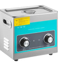 Kick Dirt Off With This Bad Boy Ultrasonic Cleaner! 3.2 Liters stainless steel unit with heater and timer, ideal for jewelry and small parts.