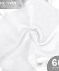 Bar Mop Towels Value Pack Of 60, 14 By 17 Inches, Absorbent And Durable Multipurpose Cleaning Rags, Cotton Terry Cloth Towels