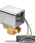 Automatic Drain Electric Ball Valve For 240V Steam Generator System Brass Replacement Part 5GA ADD 240 with wiring