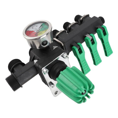 Fimco Sprayer Parts Upgrade Kit With 3 Way Water Splitter And Shut Off Control Valve for Agricultural Sprayers