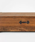 Vintage Cast Iron Cabinet Pulls And Drawer Handles For Kitchen And Furniture on a wooden drawer