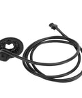 High Sensitivity Left Side Pedal Assist Sensor PAS for Electric Bikes With SM Connector 36V 48V Compatibility, coiled cable visible
