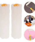 Kickass 15 Piece Mini 4 Inch Paint Roller Set With Round Head Cotton Sleeves for paint application on various surfaces.