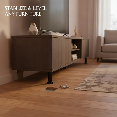 Beef Up Your Sofa Cabinets And Bed With Adjustable Furniture Legs, Stainless Steel Leveling Feet And Screws, Wobble Fix That Actually Works