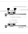 Diagram of Pro Grade Shop Ready Belt Welding Kit With PTFE Coated Heat Wand Tip Soften Urethane Belt Ends Press And Bond With Durable Clamp
