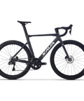 Carbon Siber Road Bike With 24 Speed Ultegra Di2 8170 Wireless Shifting Carbon Frame And Wheelset Disc Brakes Built For Speed 47cm Black Daily Driver Ready
