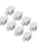 Image of 8 Pack Butt Welding Clamps Built Tough With Galvanized Steel Jigs For Car Body Panels, arranged in rows.