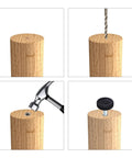 Twelve Pack Adjustable Furniture Leveling Feet With One Quarter Inch Twenty Thread Crushes Wobbly Tables And Uneven Floors Straight Out Of Box installation steps on wooden chair leg.