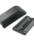 Extra Large Waterproof Controller Box For Electric Bikes And Scooters Built Tough As Nails With Grip Tight Mount Rack, black ABS housing with mounting plate.