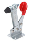 Heavy Duty Horizontal Toggle Clamp, Rock Solid 68Kg Clamping Power For Woodworking And Equipment Installations, Durable Iron Body With Comfortable Plastic Handle, Stable Hold And Quick Setup For Fast Projects, red handle